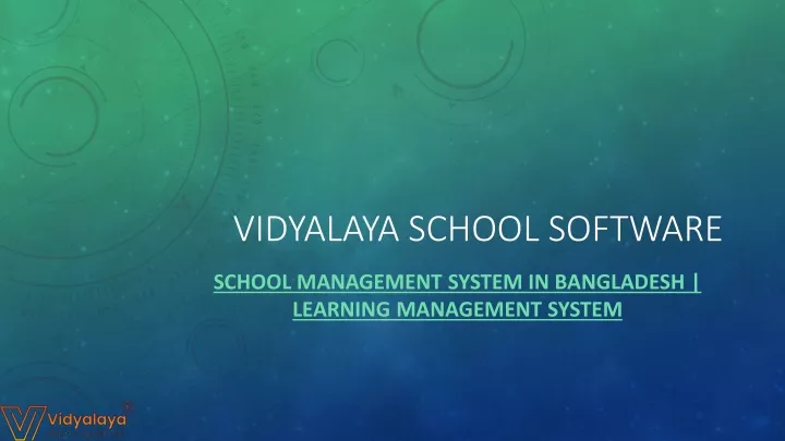 vidyalaya school software