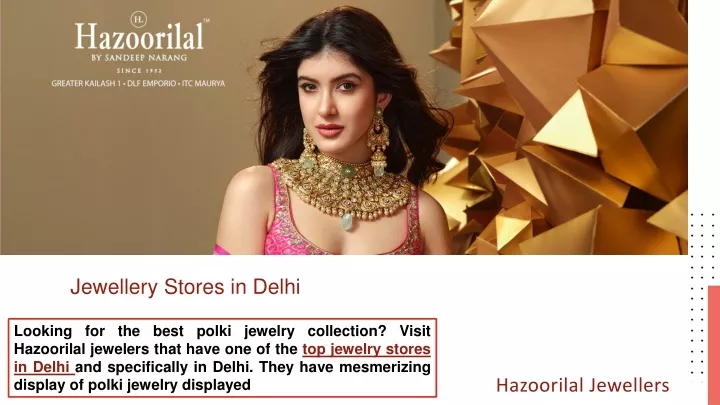 jewellery stores in delhi