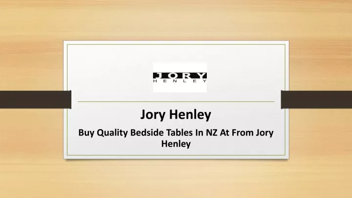 jory henley buy quality bedside tables in nz at from jory henley