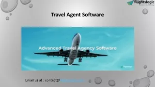 travel agent software