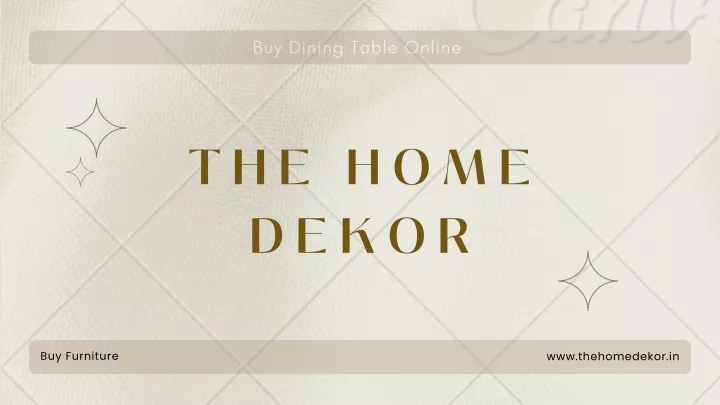 buy dining table online