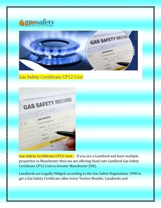 Gas Safety Certificate CP12 Cost.docx