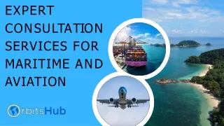 Leading Consultation Services for Maritime and Aviation