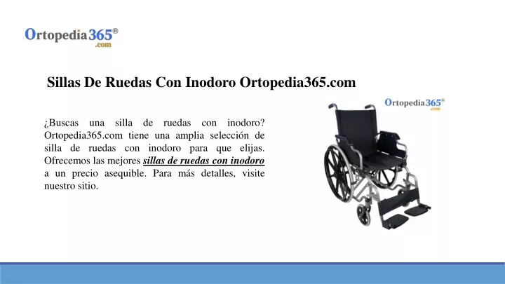 sillas de ruedas con inodoro ortopedia365 com