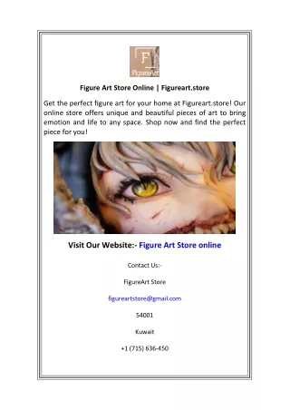 figure art store online figureart store
