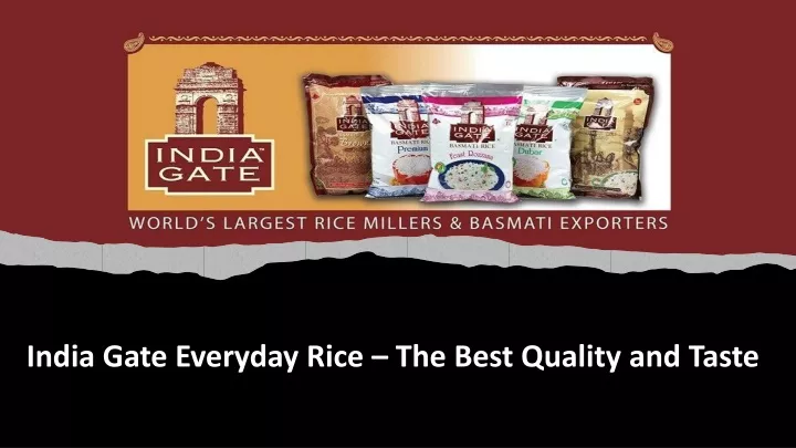 india gate everyday rice the best quality and taste