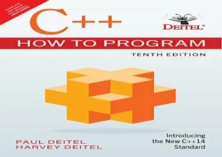 download C   How to Program (10th Edition) ipad