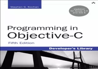 download pdf programming in objective c developer
