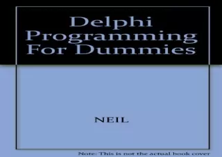 [DOWNLOAD PDF] Delphi Programming for Dummies full
