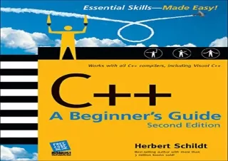 [DOWNLOAD PDF] C  : A Beginner's Guide, Second Edition (Beginner's Guide) androi