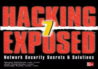 download Hacking Exposed 7: Network Security Secrets and Solutions (Hacking Expo