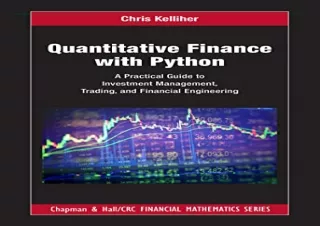 PDF Quantitative Finance with Python: A Practical Guide to Investment Management