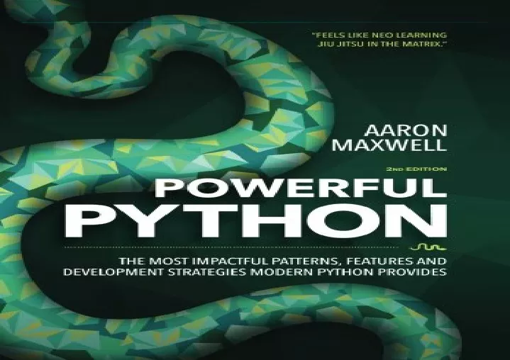 download powerful python the most impactful