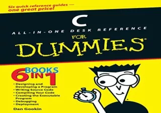 [READ PDF] C All-in-One Desk Reference For Dummies kindle