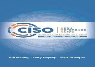 [READ PDF] CISO Desk Reference Guide: A Practical Guide for CISOs free