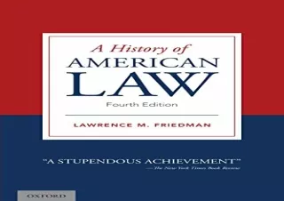 download A History of American Law full