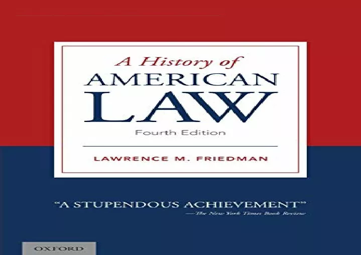 download a history of american law full download
