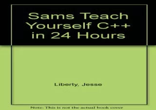 [DOWNLOAD PDF] Teach Yourself C   in 24 Hours free