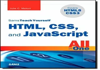 [READ PDF] Sams Teach Yourself HTML, CSS and JavaScript All in One android