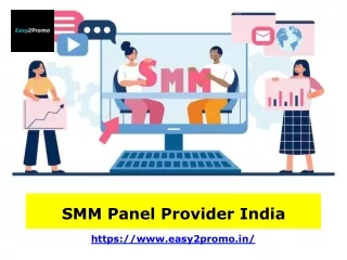 SMM Panel Provider India - Easy2promo