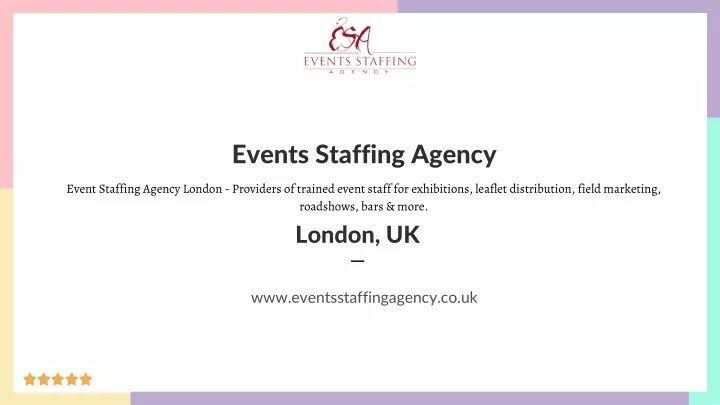 events staffing agency