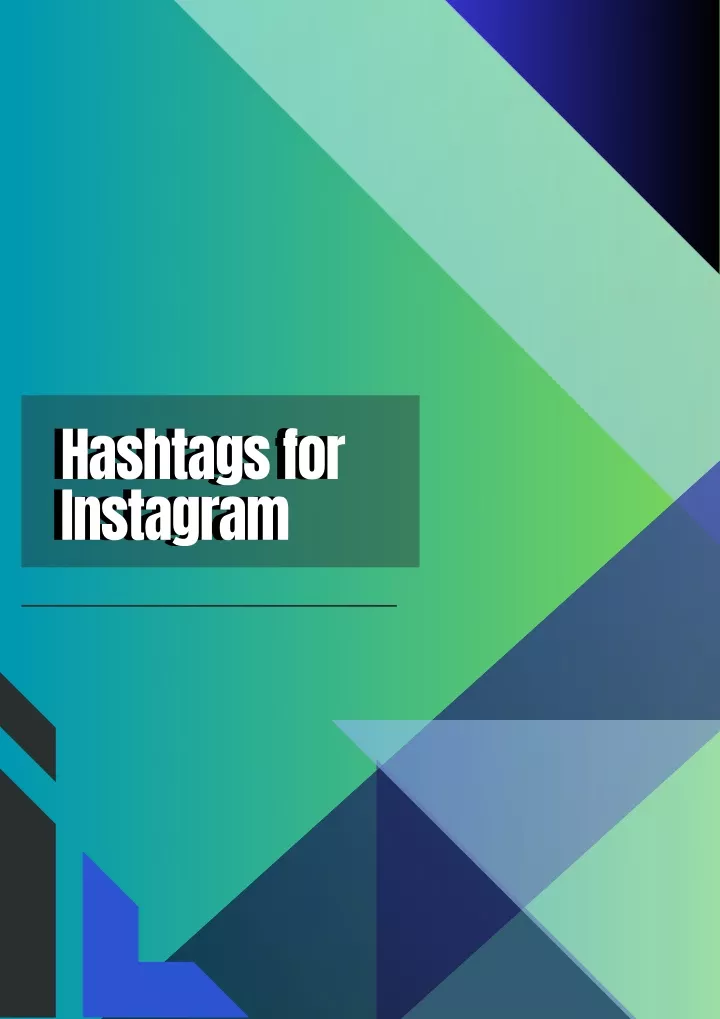 Ppt Hashtags For Instagram Powerpoint Presentation Free Download Id12086452 1981