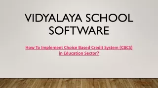 vidyalaya school software