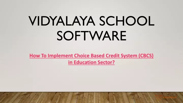 vidyalaya school software
