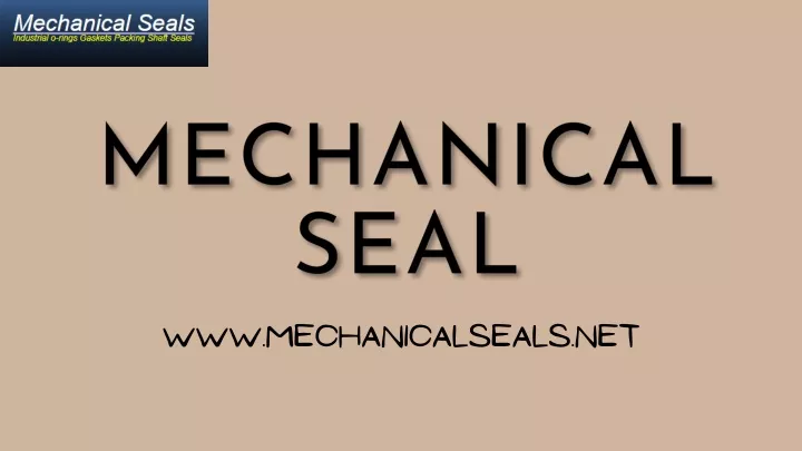 www mechanicalseals net