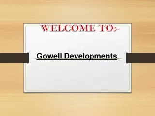welcome to