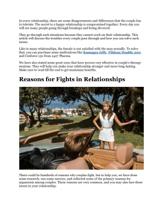 in every relationship there are some