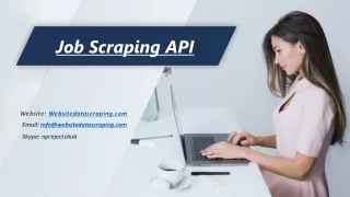 job scraping api