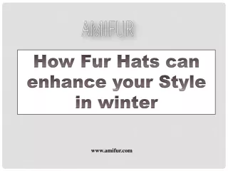 How Fur Hats can enhance your Style in winter