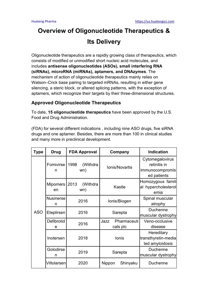 huateng pharma