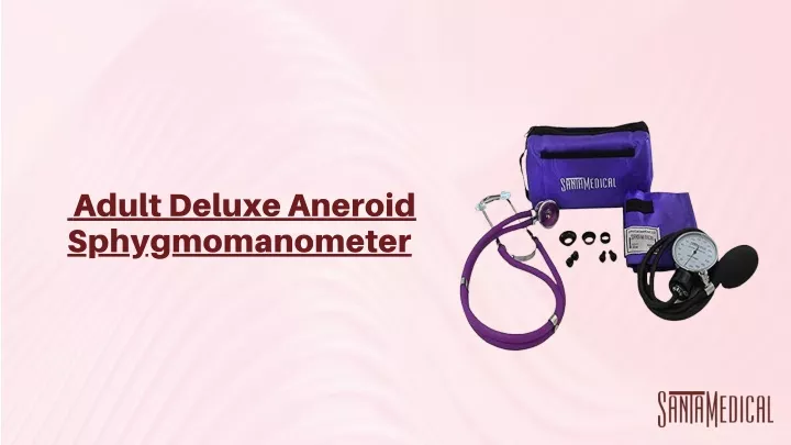 adult deluxe aneroid sphygmomanometer