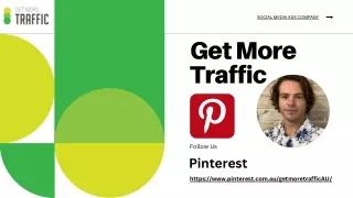 Get More Traffic - Pinterest