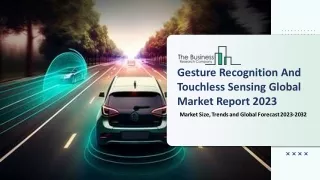 Gesture Recognition and Touchless Sensing Market Size, Drivers, Trends, Restrain