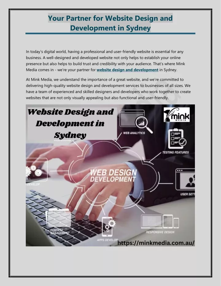 your partner for website design and development