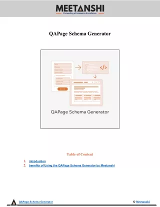QAPage Schema Generator
