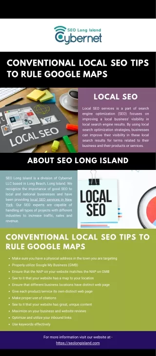 Conventional Local SEO Tips to Rule Google Maps