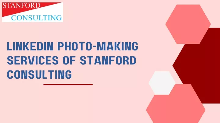 linkedin photo making services of stanford