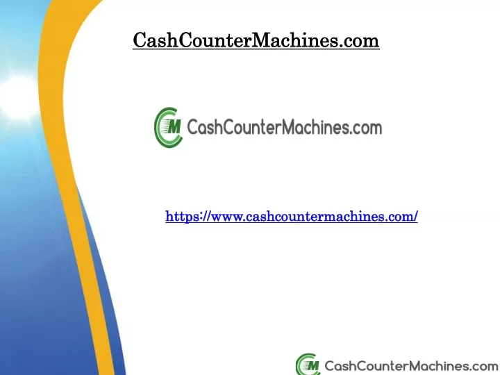 cashcountermachines com