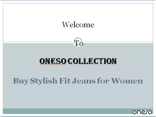 Shop Skinny Jeans for Women  Oneso Collection