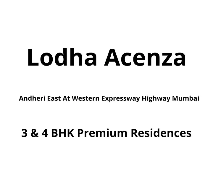 lodha acenza