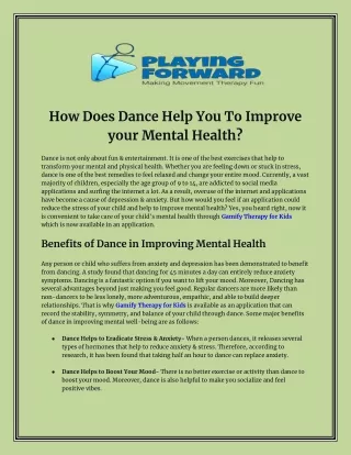 How Does Dance Help You To Improve your Mental Health.docx