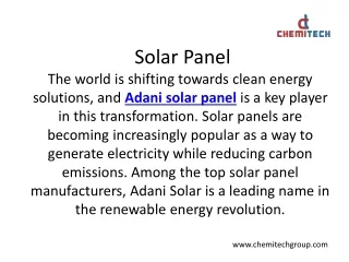 Adani Solar Panel in  Uttar Pradesh