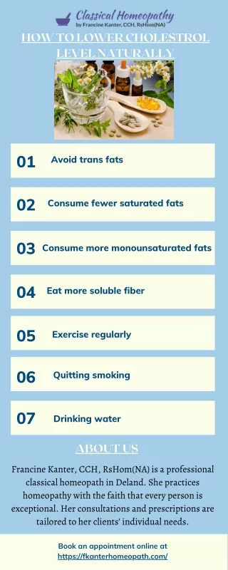 how to lower cholestrol level naturally