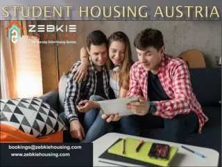 Student Housing Austria