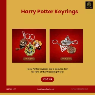 harry potter keyrings