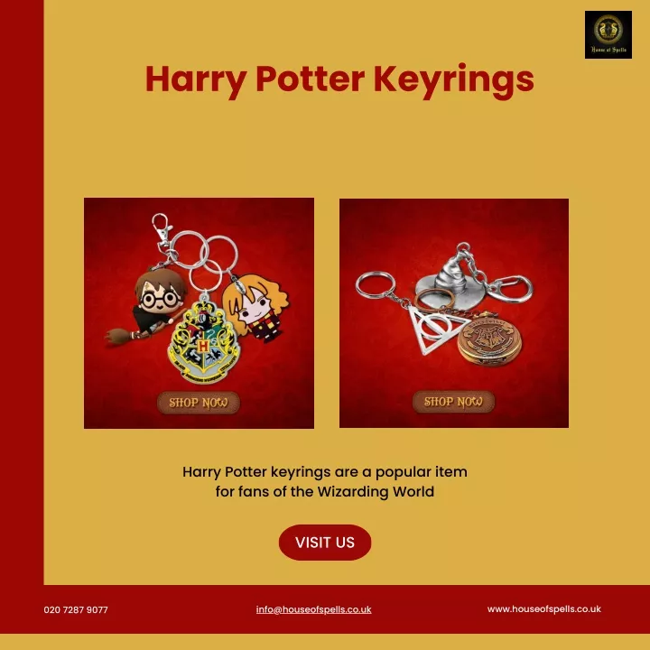 PPT Harry Potter Keyrings PowerPoint Presentation, free download ID